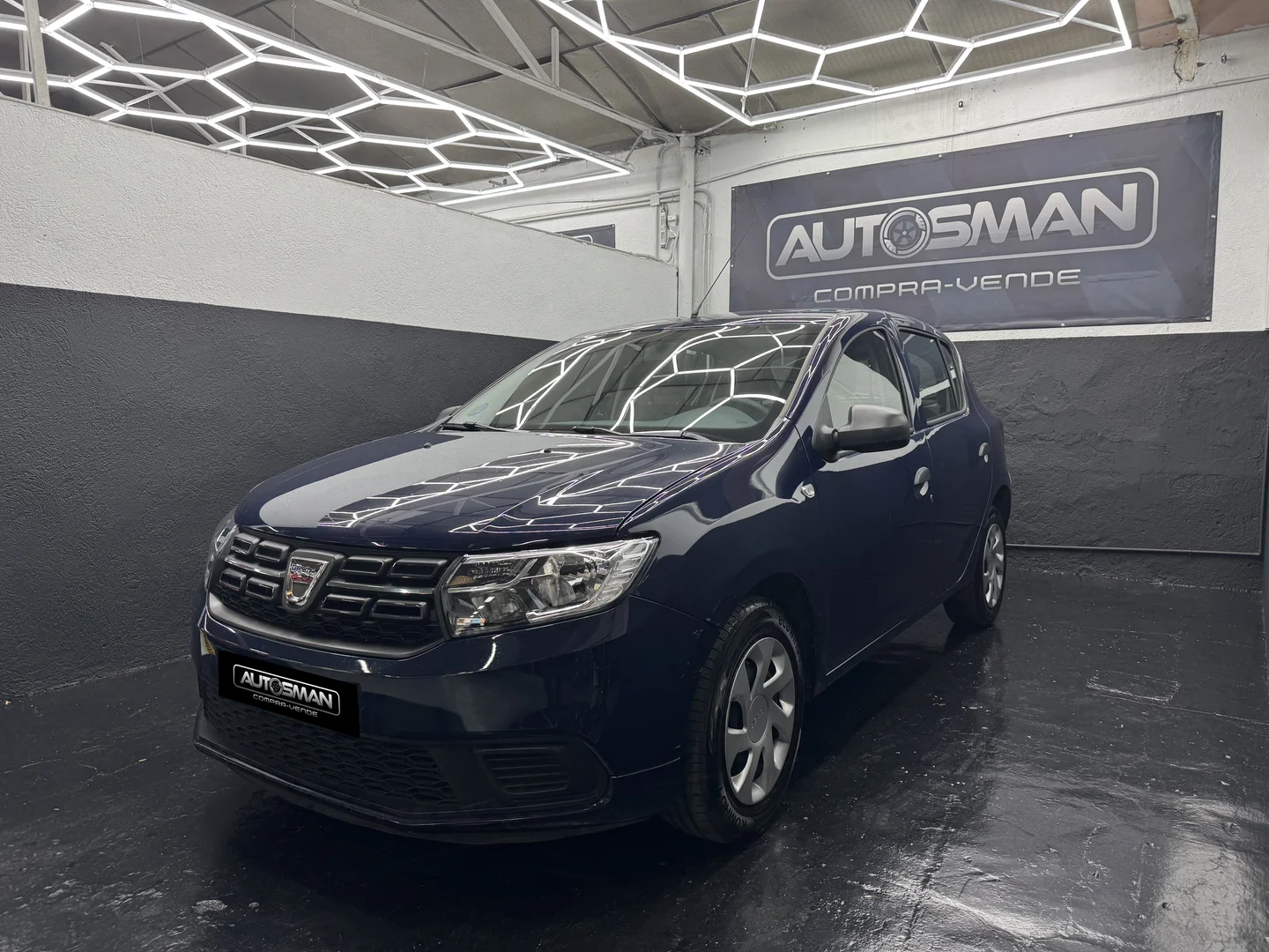 DACIA Sandero Essential TCE GLP 18 2019 GLP Azul - Vista lateral